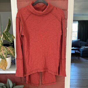 Free People We The Free Rust Turtleneck Sweater